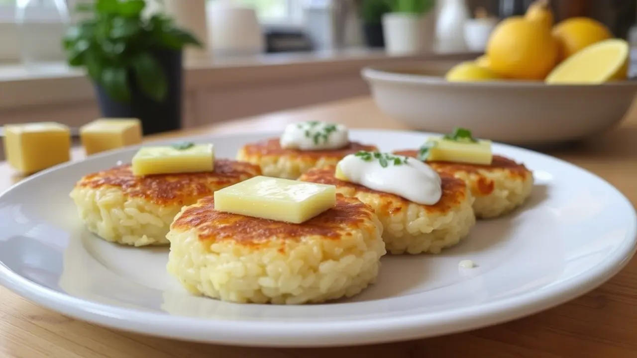 Butter Yogurt Rice Cakes