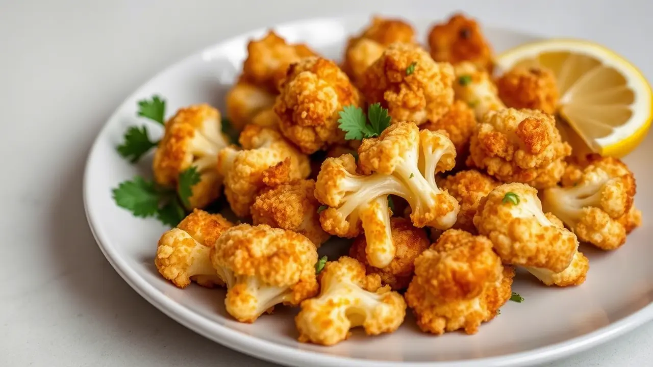 Crispy Baked Cauliflower