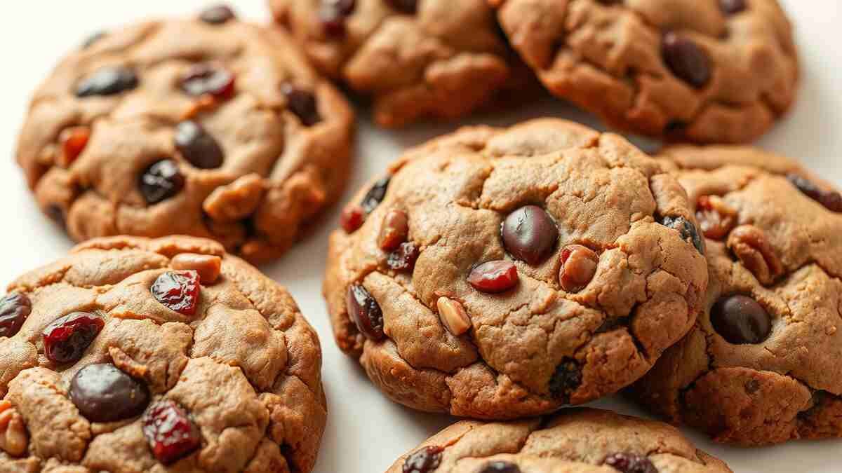 Decadent Chewy Fruitcake Cookies