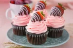 Chocolate Strawberry Cupcakes